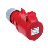 Niglon 57408 Socket 3P+E IP44 16A 415V